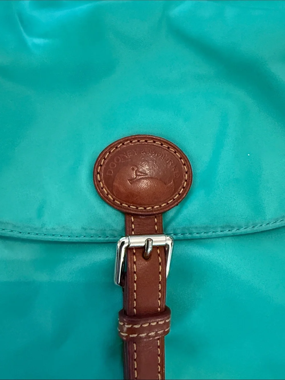 Dooney & Bourke turquoise nylon
